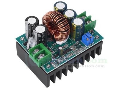 1200W High Power DC to DC Boost Converter, DC 10-36V to 12-80V Step Up Transformer, Adjustable Charging Power Supply for Electric Vehicles and Solar Power